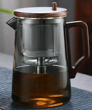 Elegant Tea Water Separation Teapot