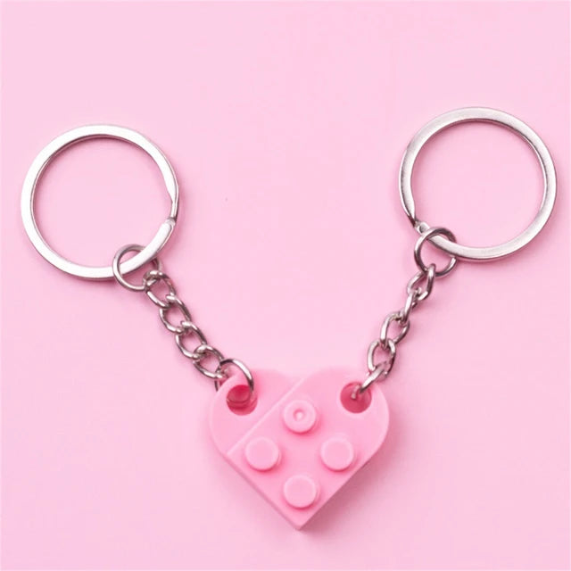 Love Bond Brick Keyring Set