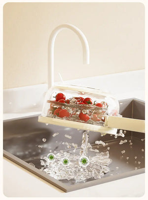 FreshKeep Draining Basket with Lid