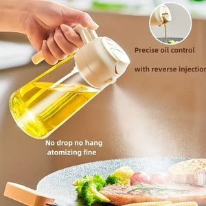 Dual-Purpose Glass Oil Spray Bottle