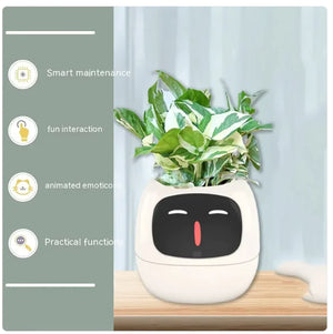 AI Botanist Planter - Smart Sensors & Display