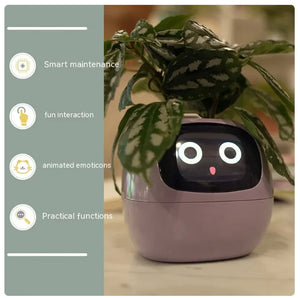 AI Botanist Planter - Smart Sensors & Display