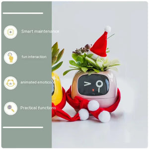 AI Botanist Planter - Smart Sensors & Display