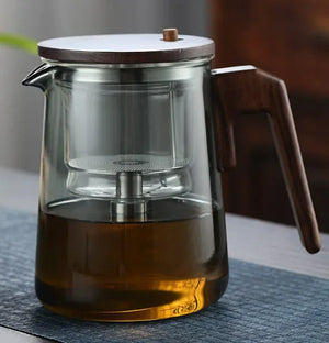 Elegant Tea Water Separation Teapot